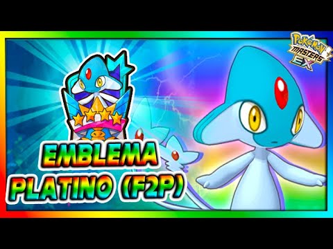EMBLEMA PLATINO (F2P) VS AZELF - Pokemon Masters Ex