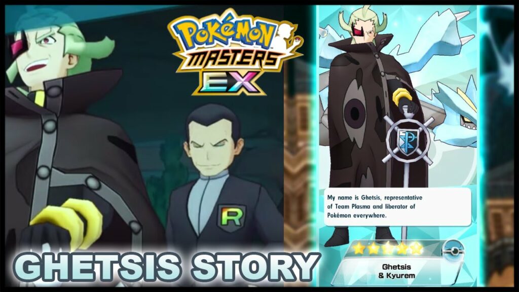 Obtaining Ghetsis & Kyurem! Giovanni & Ghetsis Team up? Father Or Foe Playthrough! | Pokemon Masters