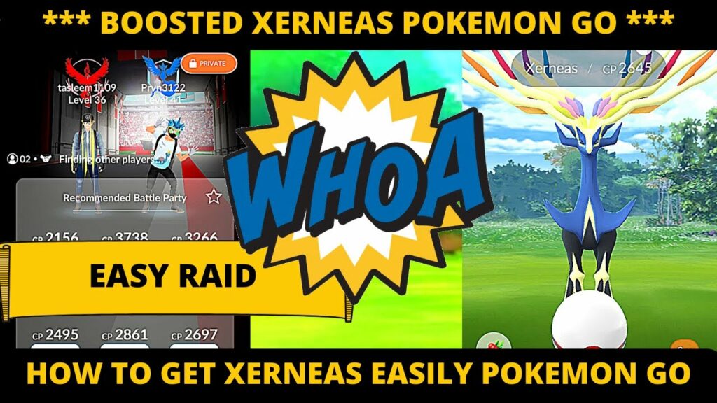 Finally Boosted Xerneas Raid Pokemon go | How to get Xerneas in pokemon go