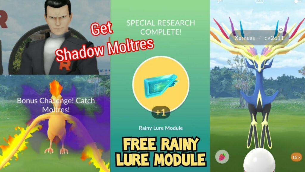 How To Get Shadow Moltres In Pokemon GO | Get Free Rainy Lure Module - Finally New Gen 6 Are Here!!