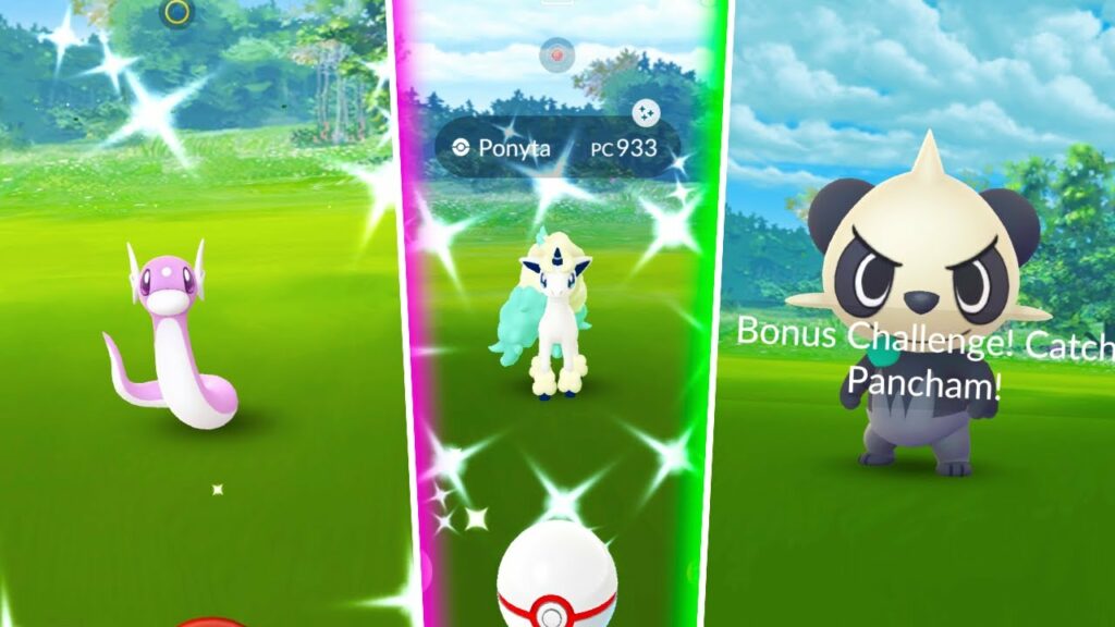 NEW LUMINOUS X EVENT IN POKEMON GO! Shiny Galarian Ponyta Release AND Dratini Spotlight Hour