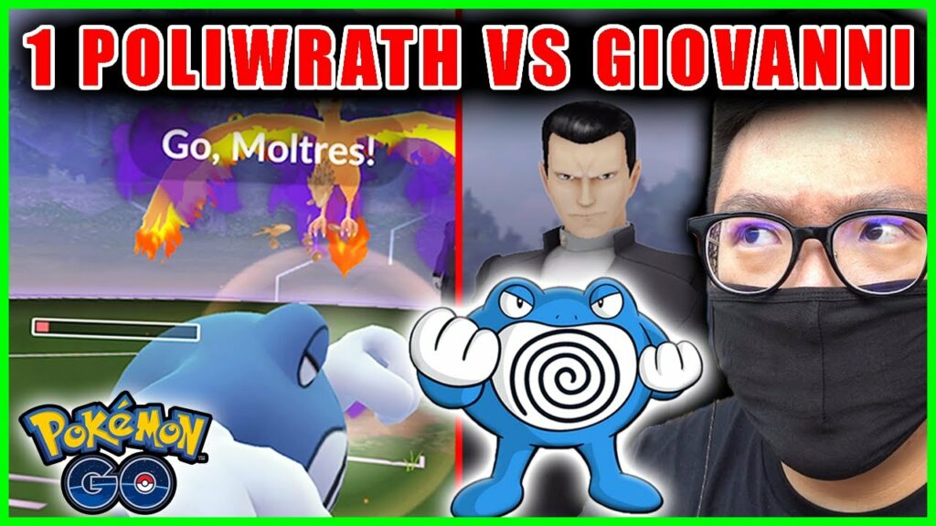 I DEFEATED GIOVANNI WITH ONLY 1 POLIWRATH - Pokemon GO Challenge