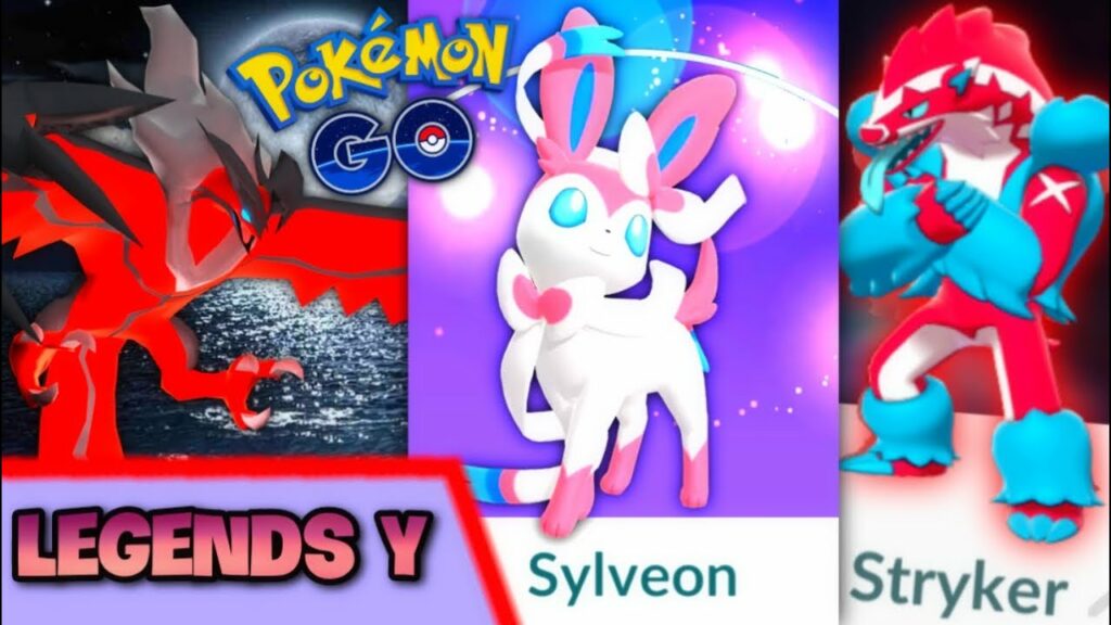 Sylveon & Shiny Obstagoon in Legends Y Event Pokemon GO // Yveltal & Pangoro // TM away Frustration