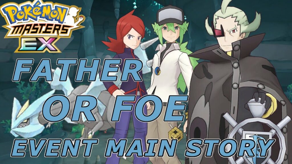 Pokemon Masters EX -  Father or Foe, Ghetsis Legendary Event FULL Story