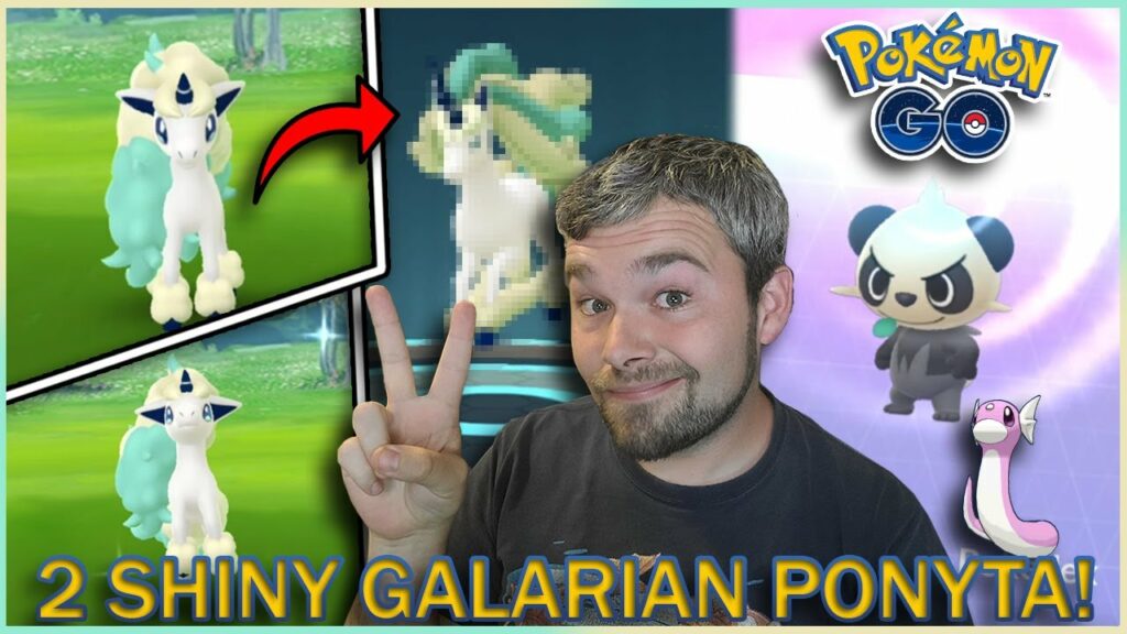 BACK TO BACK SHINY GALARIAN PONYTA! (Kinda) Pokemon GO