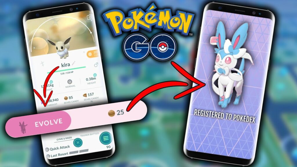 HOW TO GET SYLVEON in POKEMON GO | #shorts
