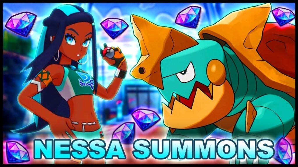 Surprise Pokefair Pull??! 40K Gem Nessa & Drednaw Summons! | Pokemon Masters EX