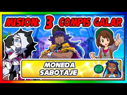 MISION DE GALAR (MONEDA SABOTAJE) - Pokemon Masters Ex