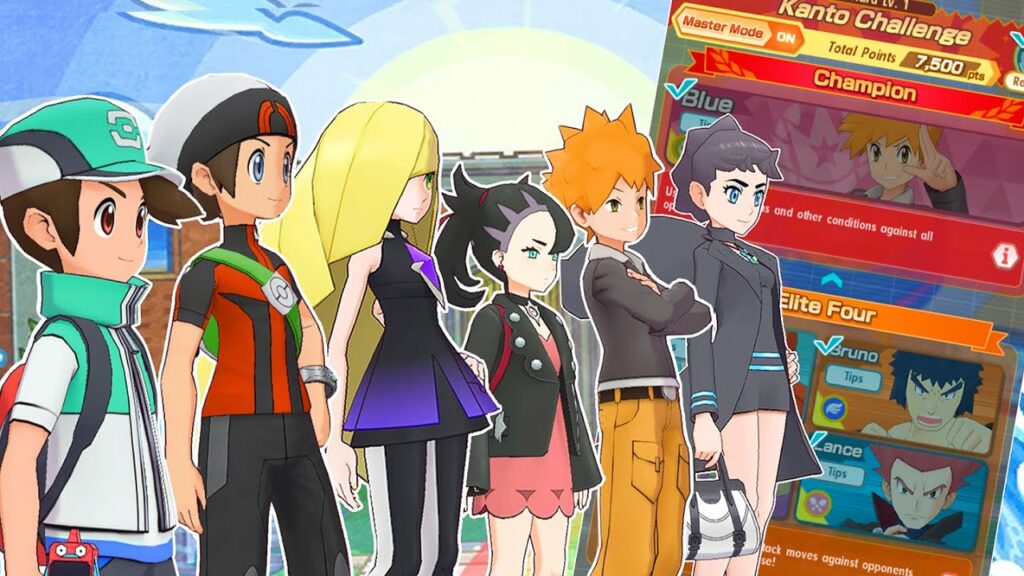 Monotype Team Challenge!!! 7500pts Kanto Champion Stadium Week 2 Pokemon Masters EX