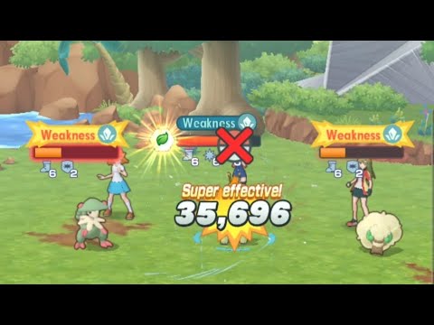 Trying out Ghetsis! - Damage and Sync Nuke Grid Showcase | Pokemon Masters EX