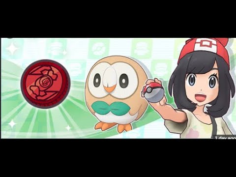 GACHA BLACKSTAR TIME!! Selene and Rowlet SUMMONS!! (Pokemon Masters EX)