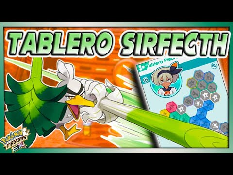 TABLERO SIRFETCH  & JUDITH - Sync Grid - Pokemon Masters Ex