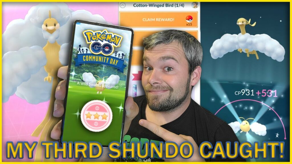 MY 3RD SHUNDO POKEMON CAUGHT, MAXED, & MEGA EVOLVED! (Pokemon GO Community Day)