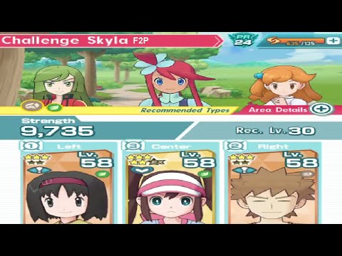 Pokemon Masters EX - Challenge Skyla (No gachas)