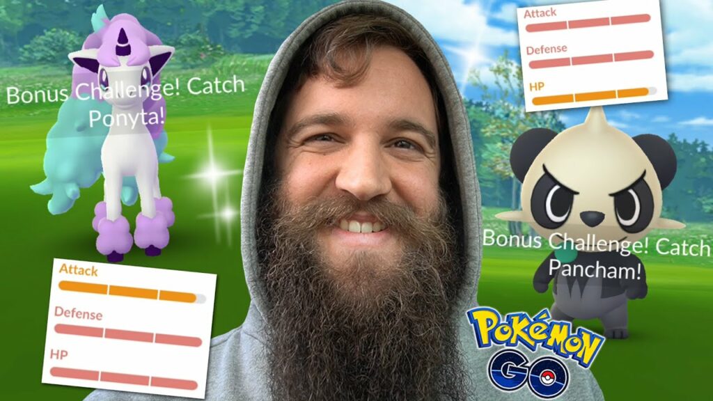 Shiny Surprise! (Galarian Ponyta + Pancham Raids) - Pokemon Go