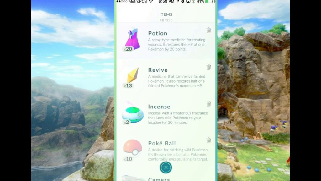 Pokemon Go How to heal dead pokemon Potions and Revives