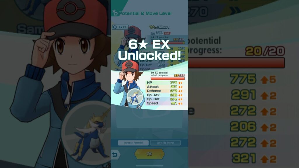 Pokemon Masters getting Hilbert to 6 star ex