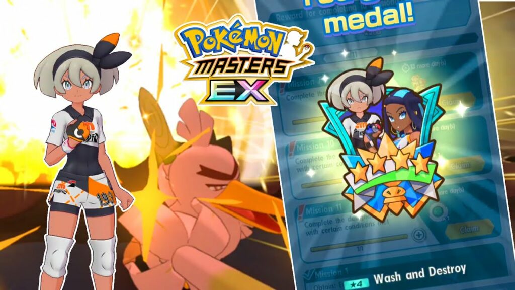 Bea & Sirfetch'd Clearing Splash and Punch Missions!!! Pokemon Masters EX