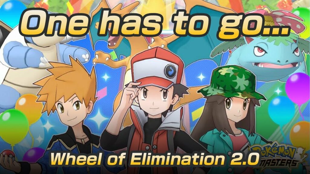 [Pokemon Masters EX] ONE HAS TO GO! 2 VS 3 MASTER MODE | Wheel of Elimination 2.0 | Champion Stadium