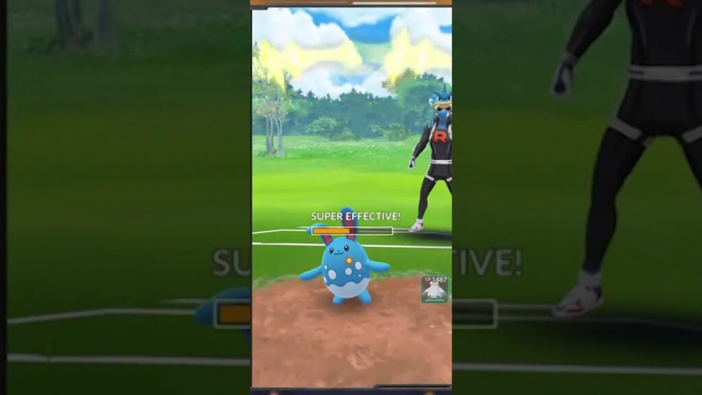 Get BEAMED Azumarill Pokemon GO Battle League Season 7 #shorts