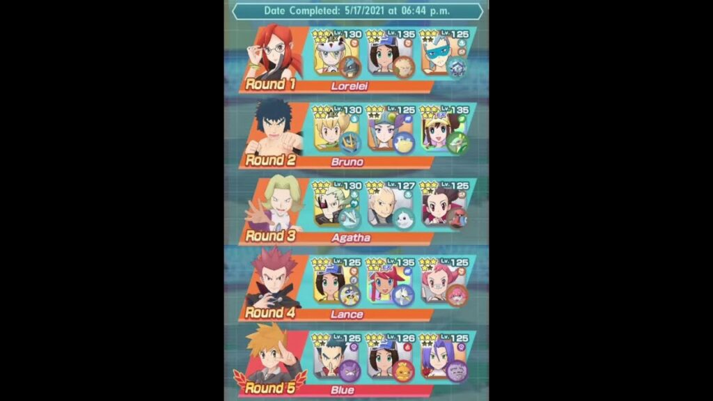 Pokemon Masters - Champion Stadium MM 7500 - May 2021 Week 3 - F2P Friendly Run