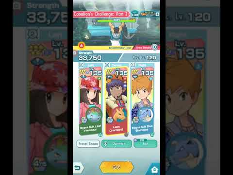 Pokemon Masters EX Cobalion Part 3 Single Team Clear