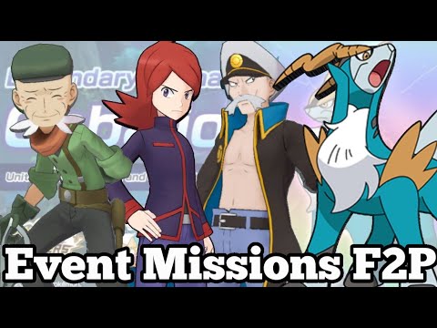Cobalion Legendary Arena Event Missions F2P Guide! | Pokemon Masters EX