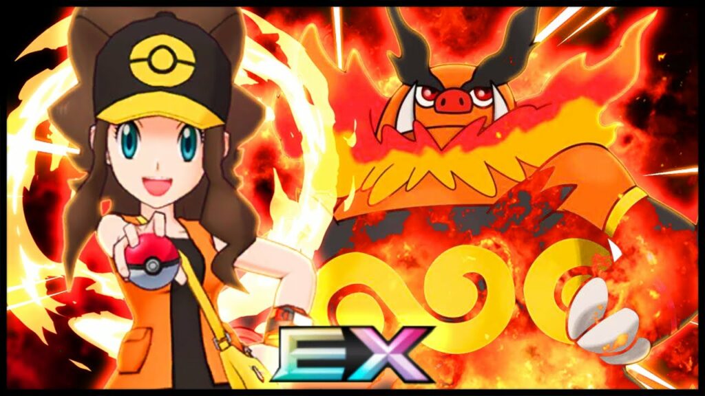 Omega Fire Nuke! 6 Star EX Hilda & Emboar Showcase! | Pokemon Masters EX
