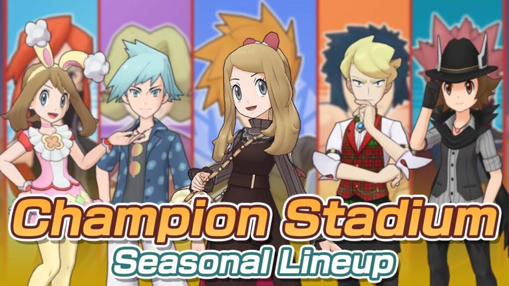 [Pokemon Masters EX] SEASONAL SYNC PAIRS RUN | 7500 Points Master Mode | Champion Stadium - Wave 38