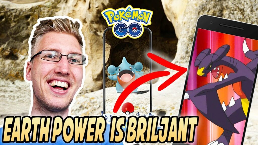 Pokemon GO Nederlands - Earth Power Garchomp wordt een beest van een Pokemon! - Gible Community Day