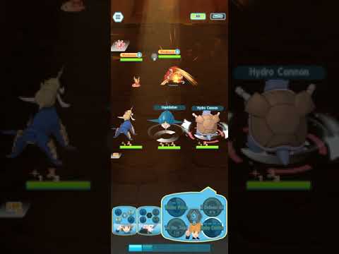 Pokemon Masters Ex Land and Sea Awaken Maxie super fast takedown Liquidation Hydro Canon