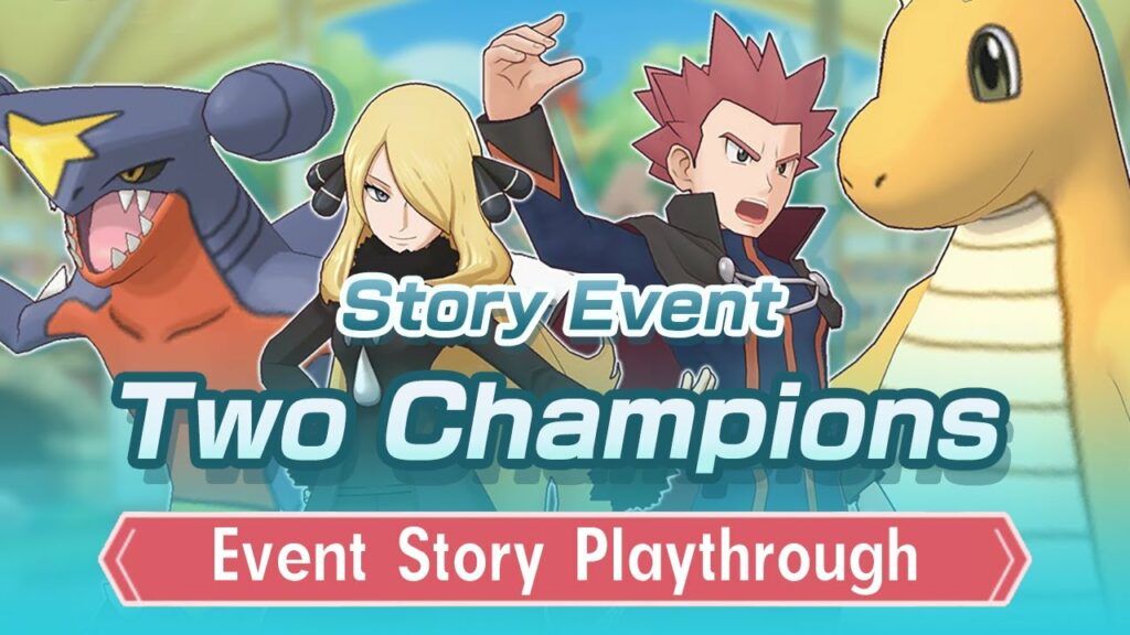 [Pokemon Masters EX] FINALLY, AN EVENT STORY RERUN! | Event Story | Story Event - Two Champions