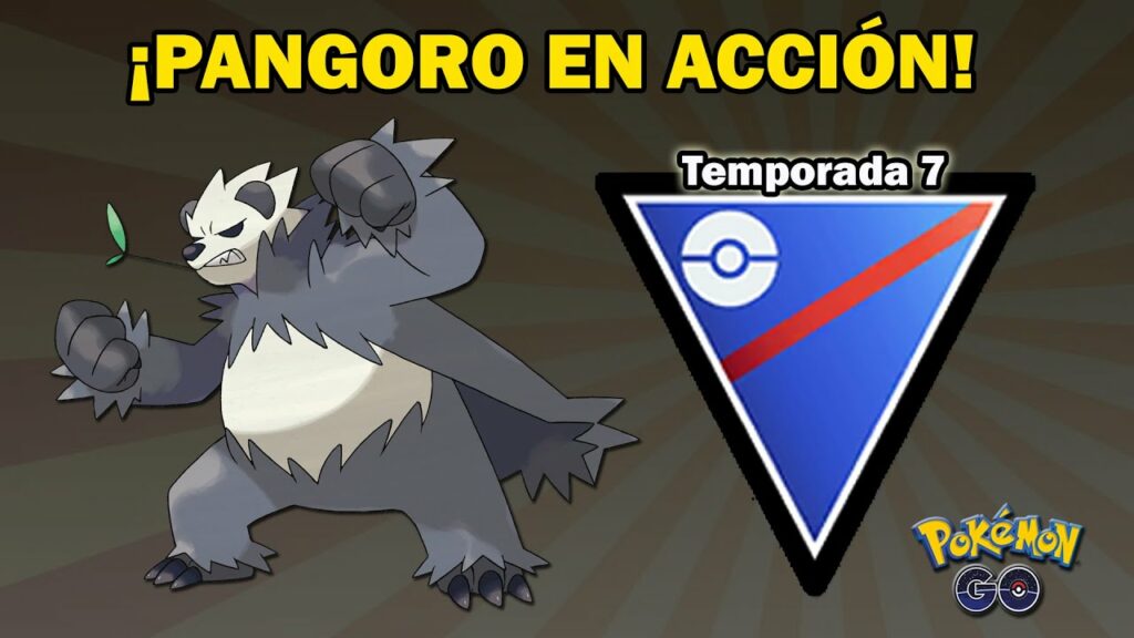 PANGORO PEGA FUERTE en LIGA SUPER (1500) GO BATTLE LEAGUE (PvP) - POKEMON GO