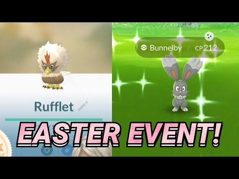 LEGIT GAMEPLAY of NEW EASTER EVENT IN POKEMON GO!