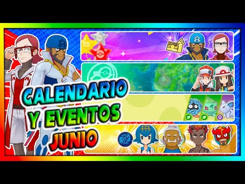 CALENDARIO Y EVENTOS DE JUNIO !! - Pokemon Masters Ex