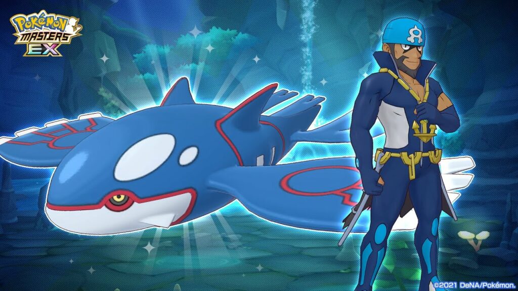Pokemon Masters EX: Archie & Kyogre Stats & Moveset Preview