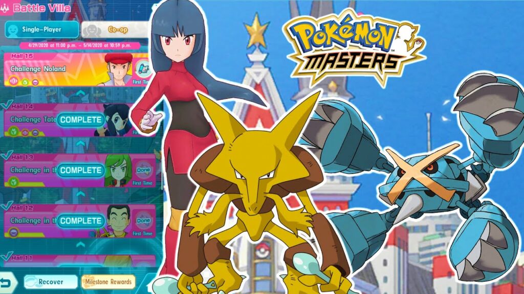 USING NEW TEAM COMPS! DPS SABRINA IS A TOP TIER VILLA UNIT! METAGROSS 3V9! | Pokemon Masters