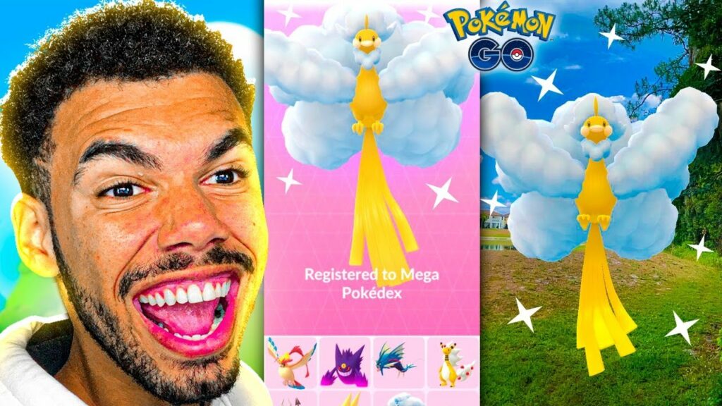 MEGA ALTARIA SHINY LUCKY & COMPLETEI A MEGA POKEDEX - POKEMON GO | Cris |