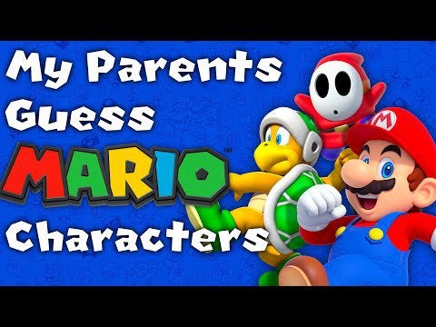 My Parents Guess Super Mario Characters