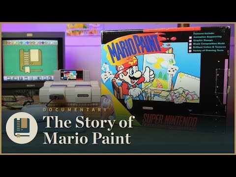 What is your history with Mario Paint?