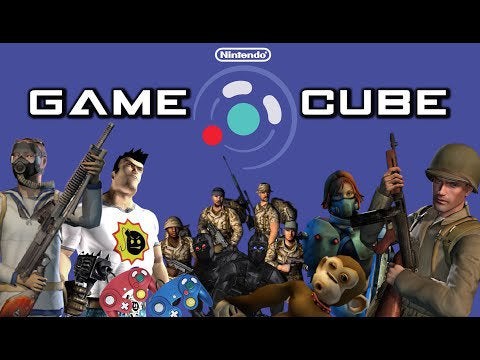 14 Split-screen Coop FPS and TPS games for Nintendo Gamecube (First and Third person shooters) GC