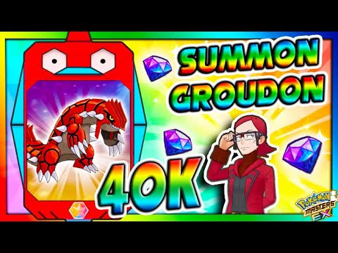 SUMMON GROUDON & MAGNO (40K) - Pokemon Masters Ex