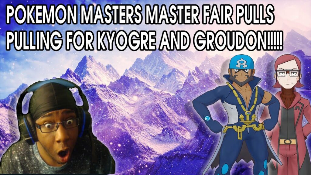 POKEMON MASTERS MASTER FAIR PULLS - PULLING FOR KYOGRE & GROUDON!