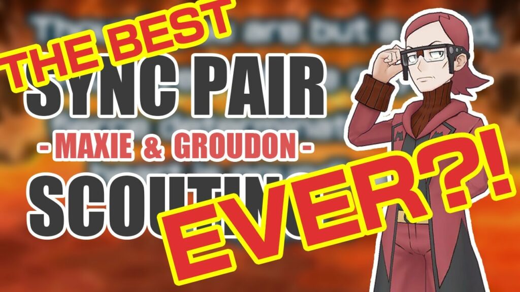[Pokemon Masters EX] BEST PULL EVER?! MAXIE & GROUDON SYNC PAIR SCOUT