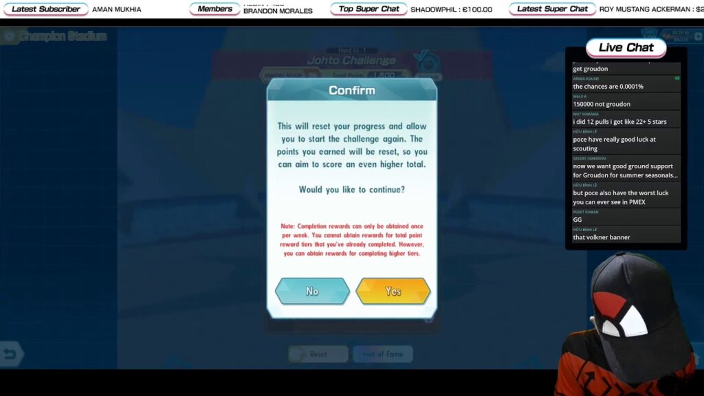 [Pokemon Masters EX] TRYING OUT MAXIE | 7500 Points Master Mode | Champion Stadium - Wave 40