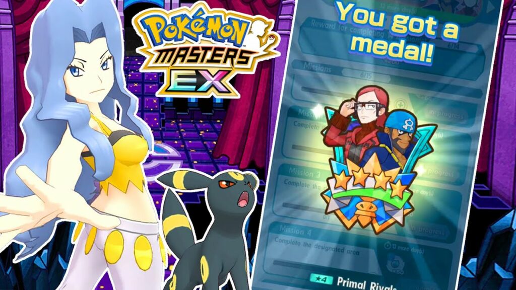 Karen & Umbreon Showcase | Pokemon Masters EX Battle Points Sync Pair