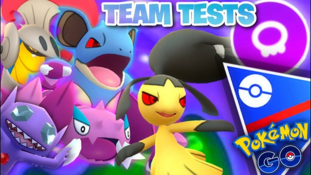 Testing New Poison Teams for GO Battle League Pokemon GO // Drapion & Escavalier Updated Moves