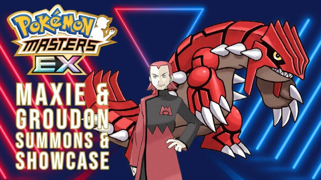 MAXIE & GROUDON SUMMONS AND SHOWCASE | POKEMON MASTERS EX