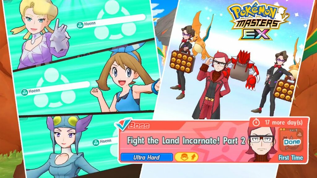 Gotta Keep It Raining!!!~ Groudon Ancient Brawl Event | Pokemon Masters EX ft Glalie and Pelipper