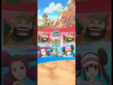 Playing new Pokemon game Pokemon masters ex